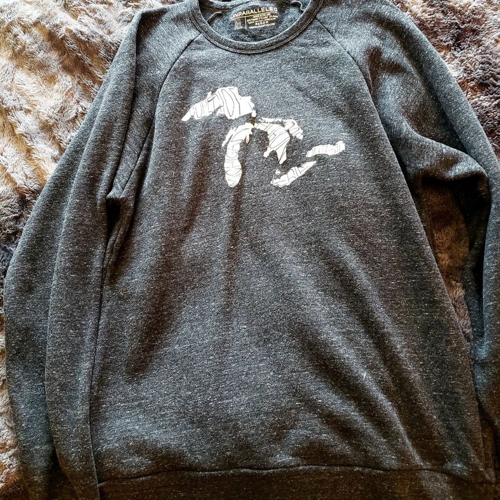 Michigan Unparalleled Dark Grey Sweatshirt XL NEW